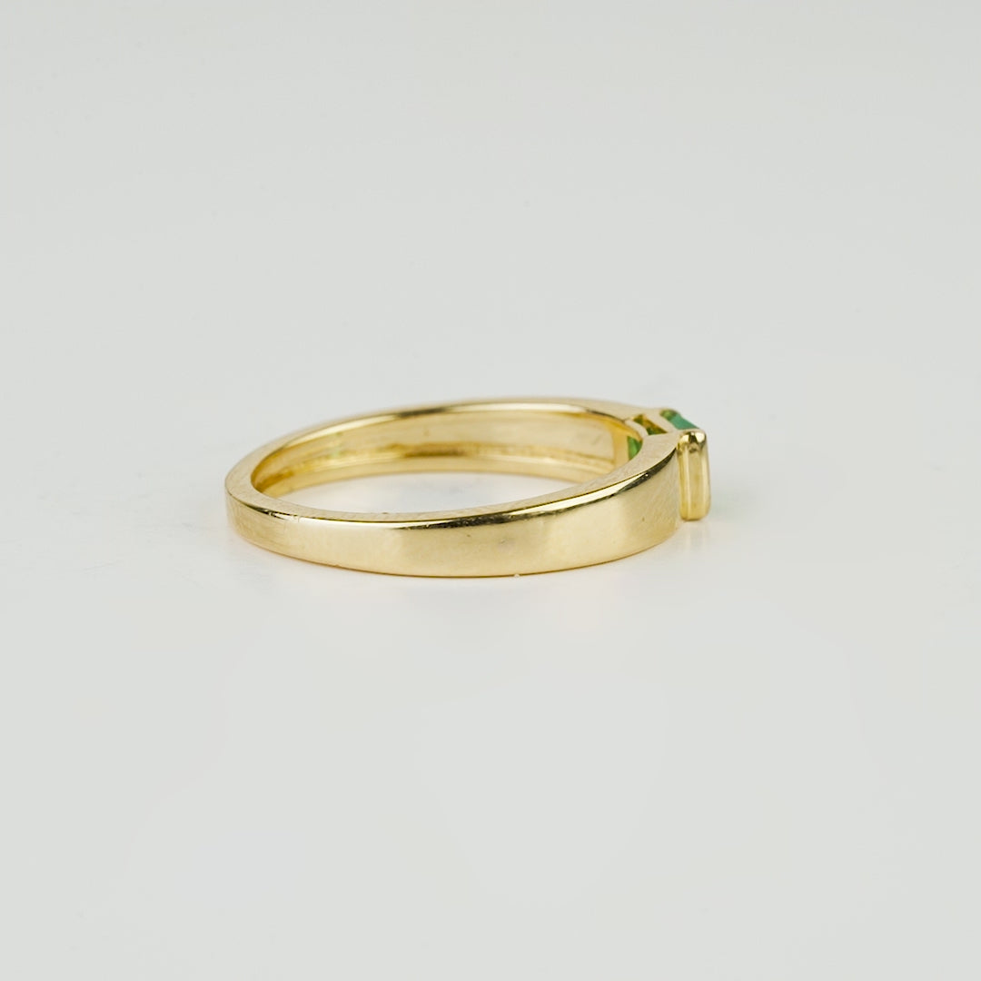 Emerald Signet Ring